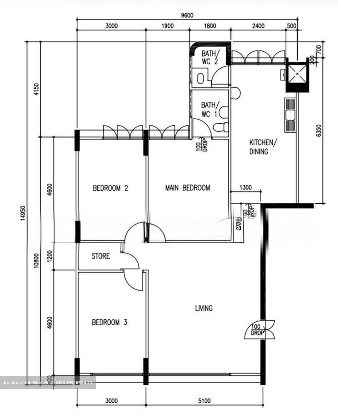 Blk 334 Hougang Avenue 5 (Hougang), HDB 4 Rooms #527326761
